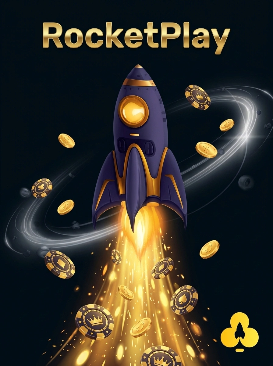 Vorschau der Affiliate-Landingpage für RocketPlay